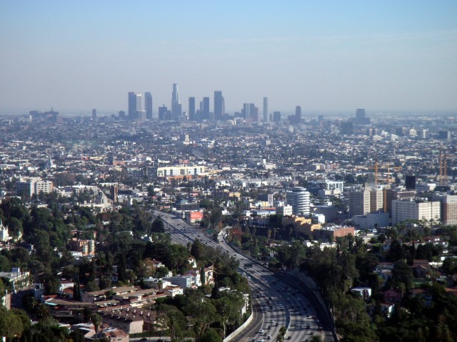 Downtown LA skyline